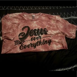 Jesus over everything tee
